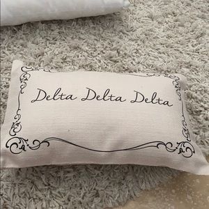 Tri delta pillow